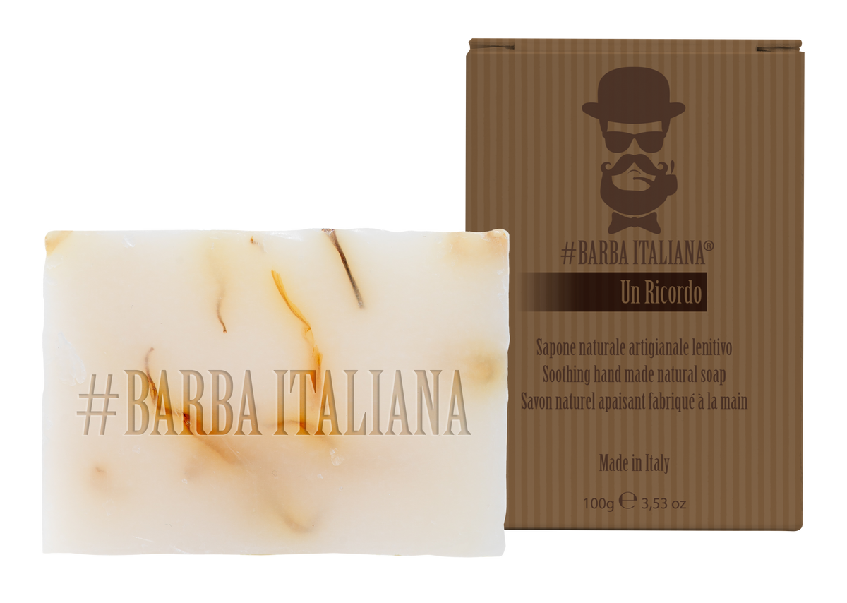 Un Ricordo Handgemachte beruhigende Naturseife