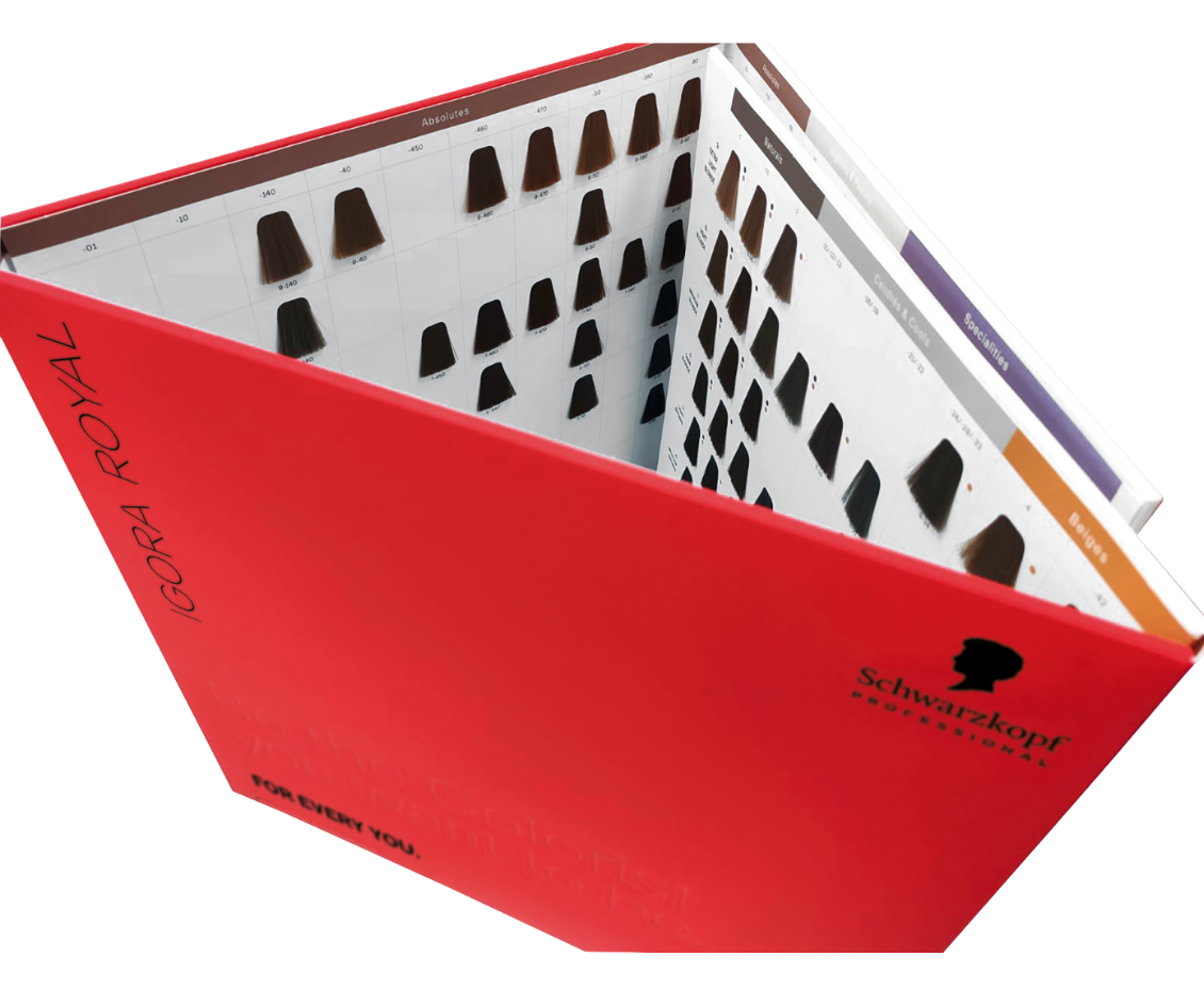 Igora Royal Farbkarte Compact Book 03/25