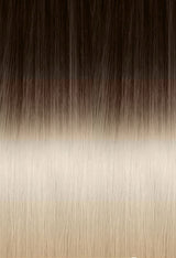 Invisible Tape-In Glatt Ombré
