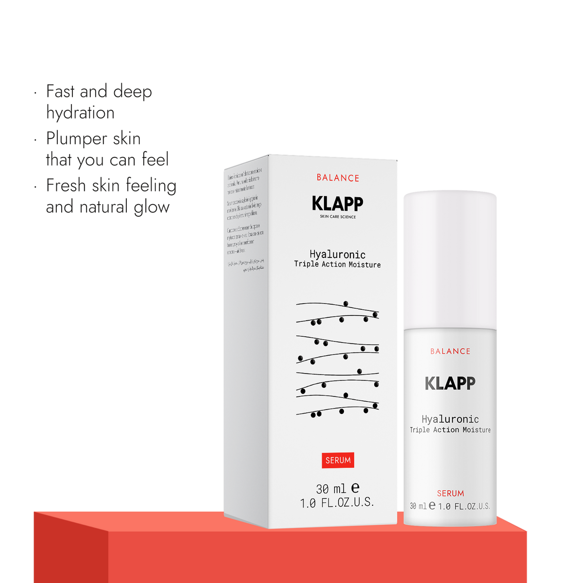 KLAPP HYALURONIC TRIPLE ACTION MOISTURE Serum