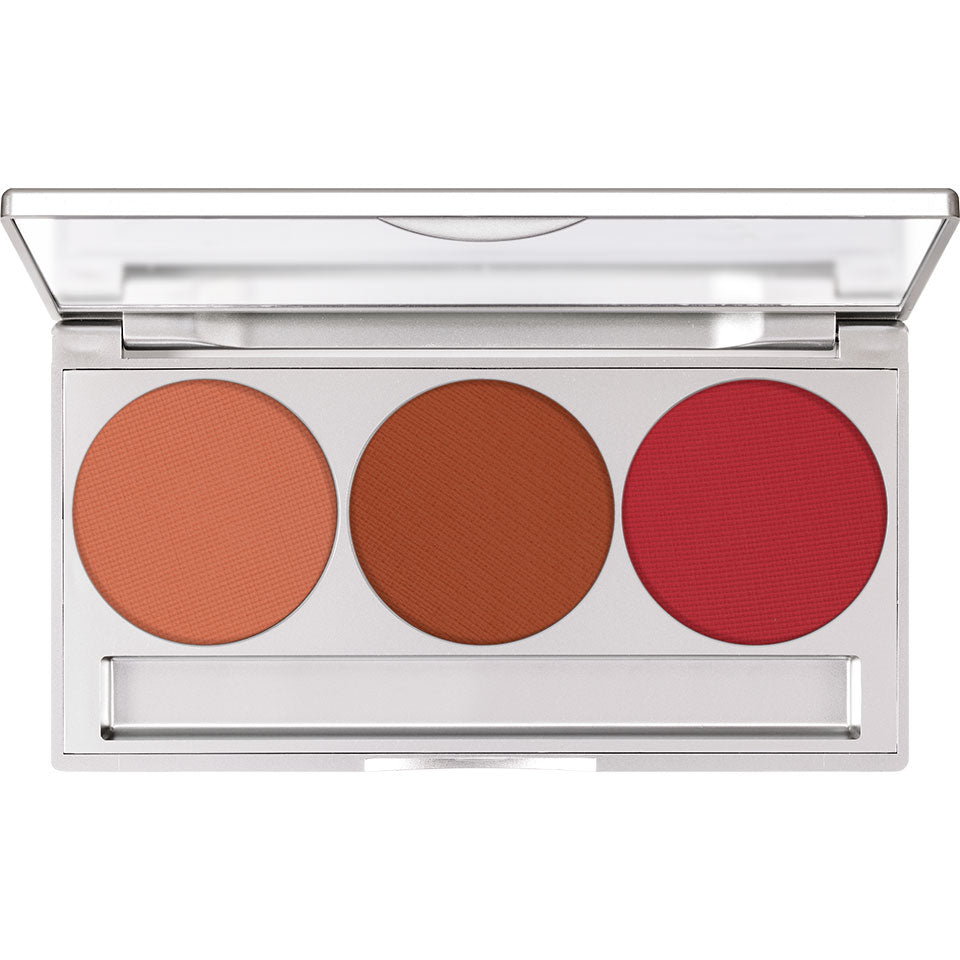 Kryolan Professional Trio Blusher Set