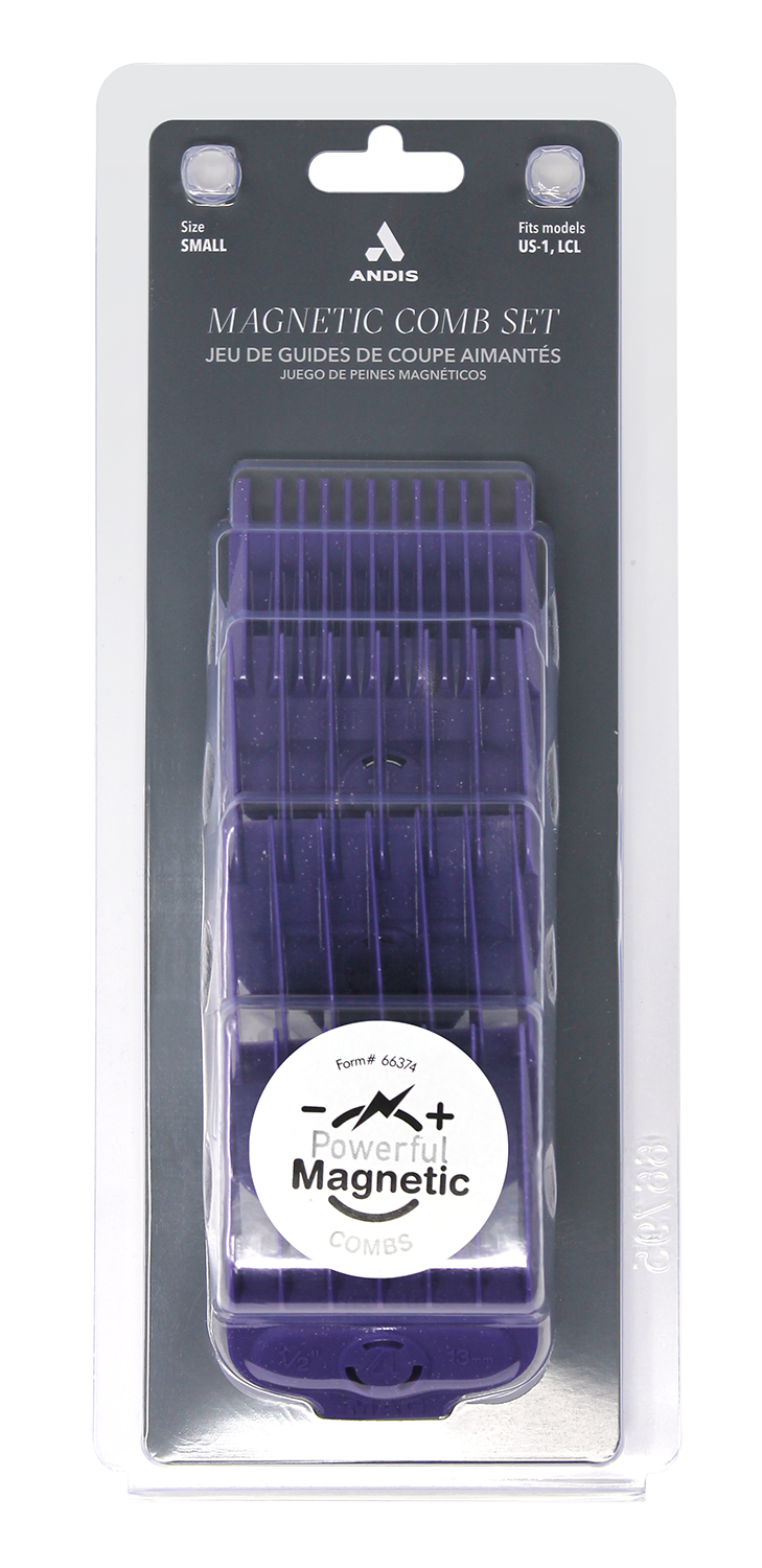 Andis Set de peignes à emboîter Single Magnet pour LCL, ML, D-8