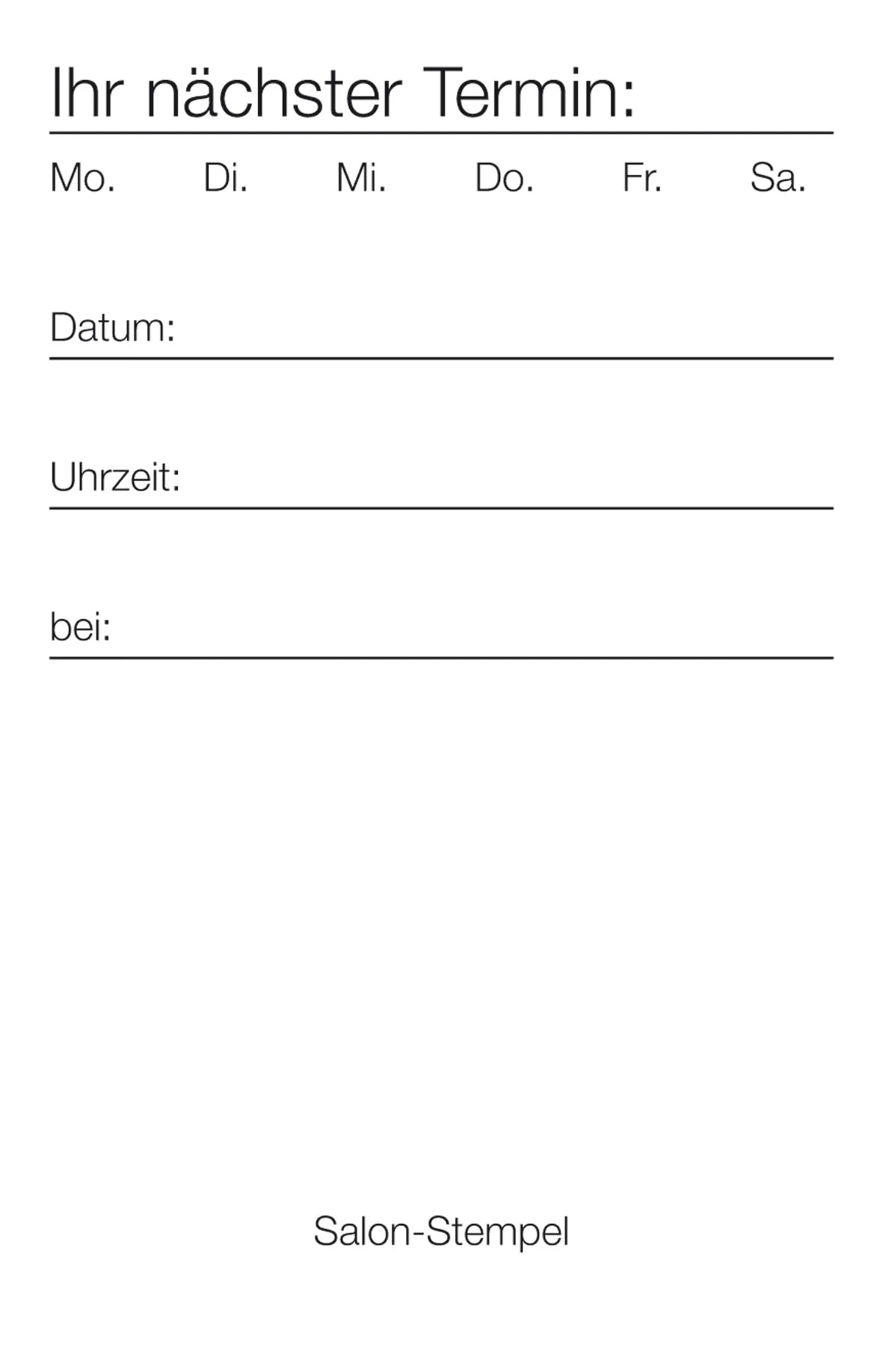 Terminkarten