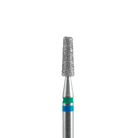 PRO Diamant-Nagelfräser DUO Kegel Blau-Grün EXPERT