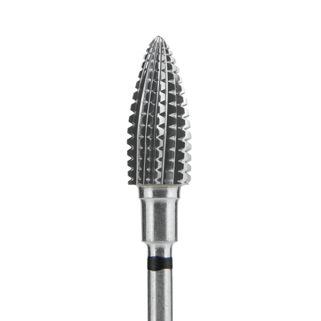 PRO Carbide-Nagelfräser Tannenzapfenform Schwarz EXPERT