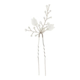 Celebride Épingles à cheveux argent avec strass 3pcs