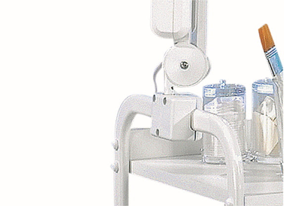 Fixation de loupe pour chariot de cabinet A/B/C
