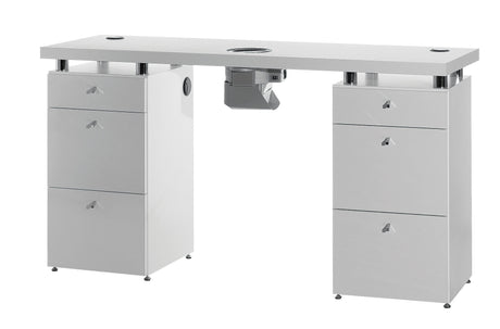 Table à ongles Logic avec 6 tiroirs
