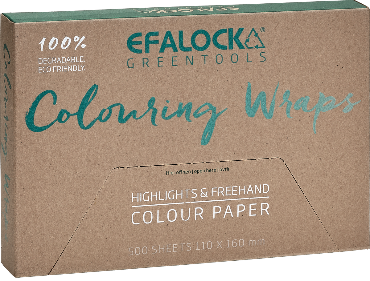 Papergreen Coloring Wraps Papier pour mèches