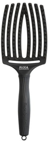 Fingerbrush Care Iconic Boar & Nylon Full Black Brosse à Doigts