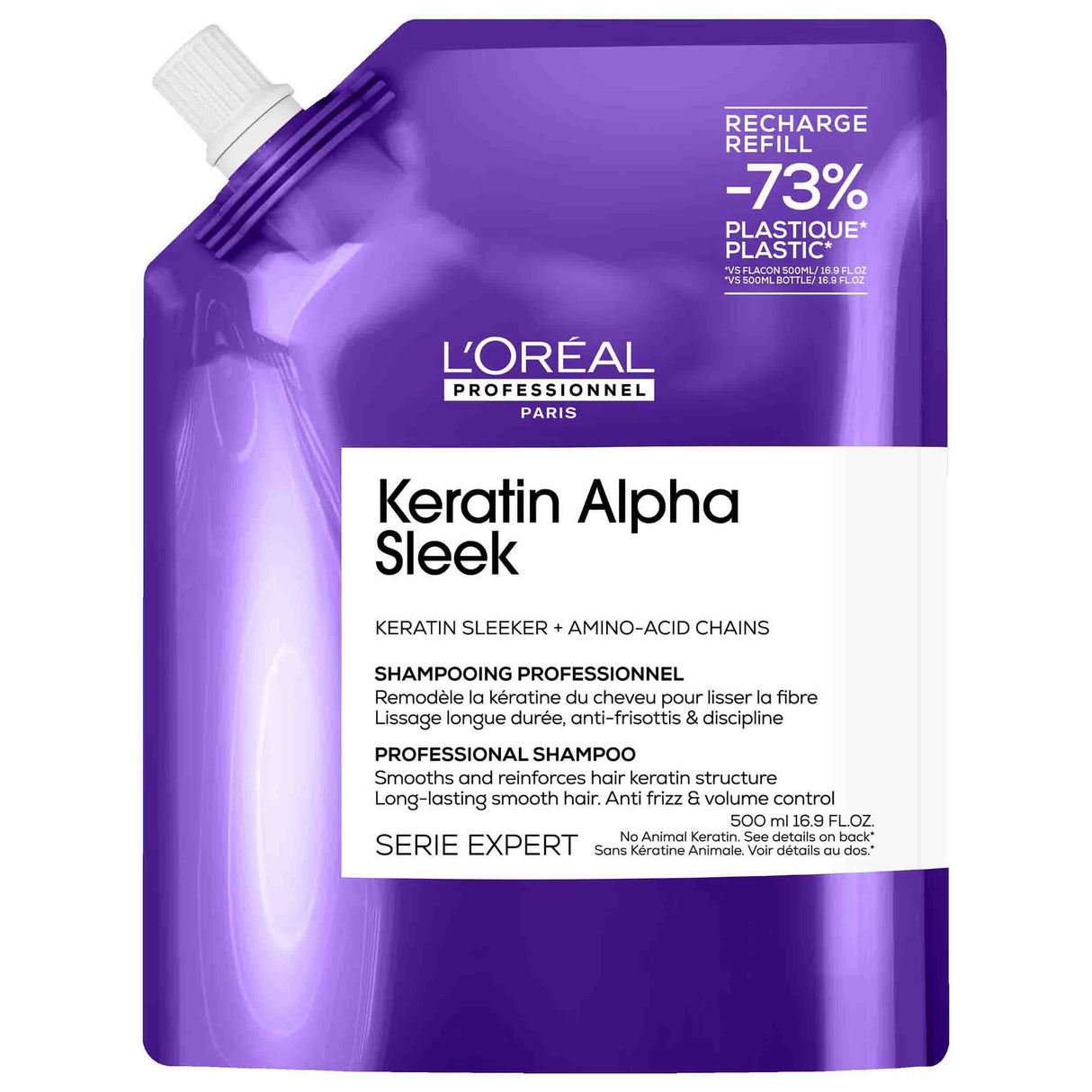 Serie Expert Keratin Alpha Sleek Shampooing
