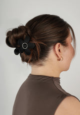 Trisa Fashion Barrette à cheveux à fleurs avec strass