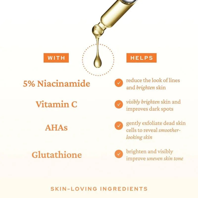 Super Drops 5% Niacinamide & Vitamin C Brightening Serum