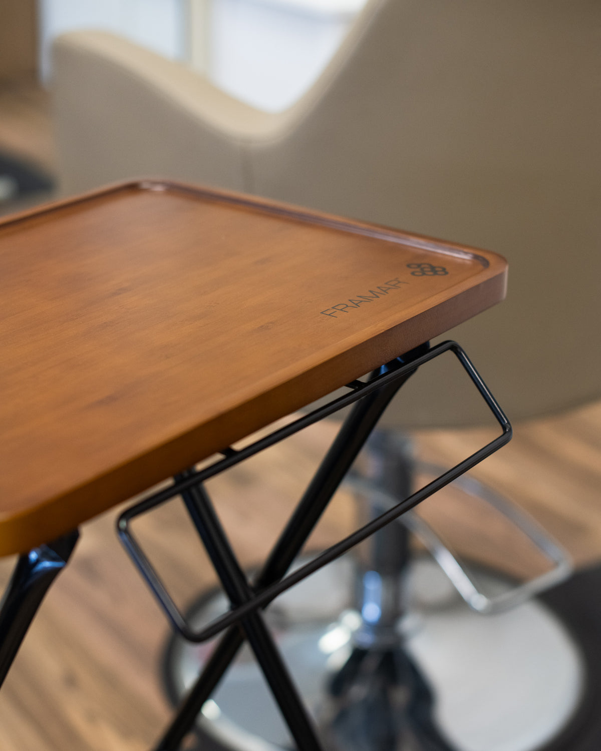 Bamboo Folding Trolley