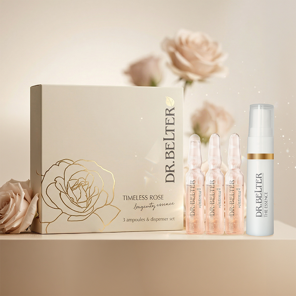 Longevity TIMELESS ROSE Essence Ampullen Set Limited Edition