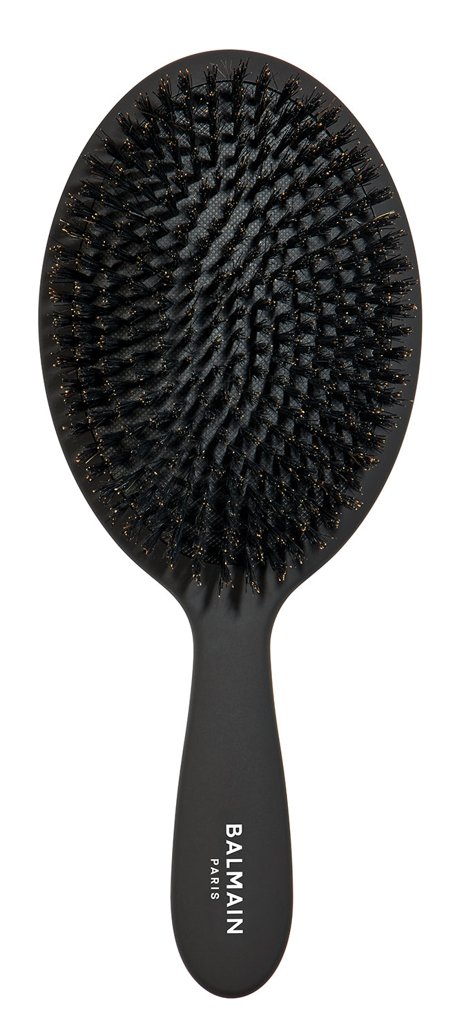 Luxury Spa Brush 100% boar hair bristles for ultimate shine