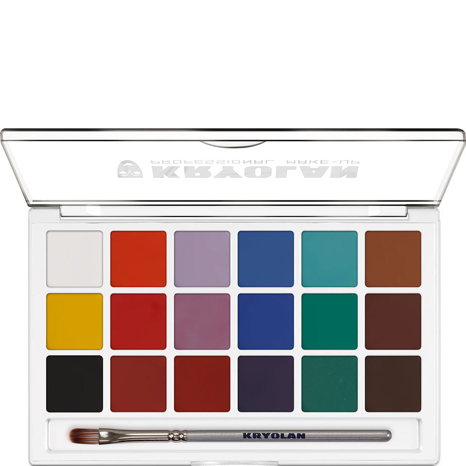 Aquacolor Schminkpalette 18 Farben