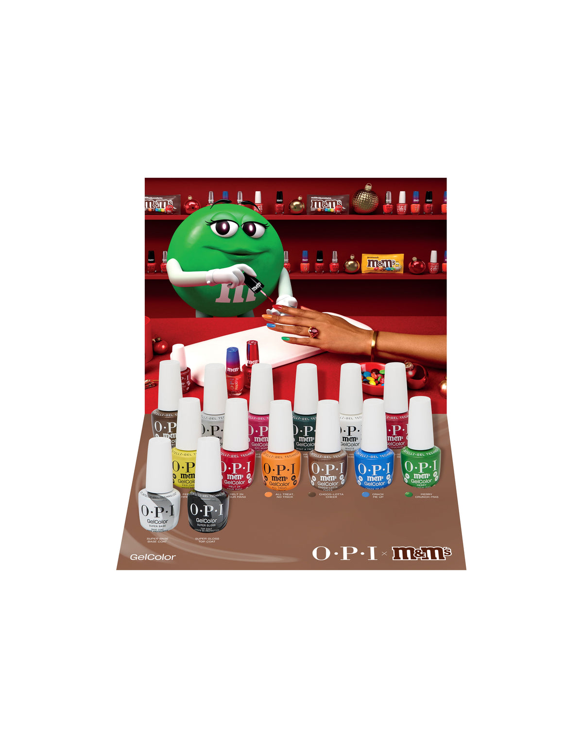 GelColor M&M's 14-teiliges VAC-Tray-Display