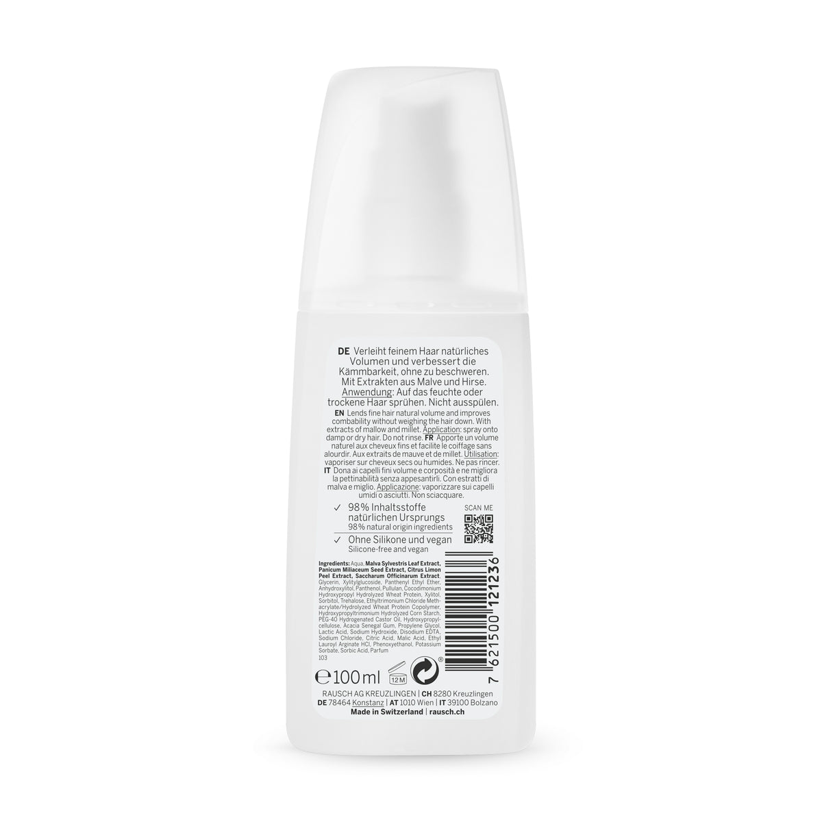 Rausch Spray volumateur à la mauve