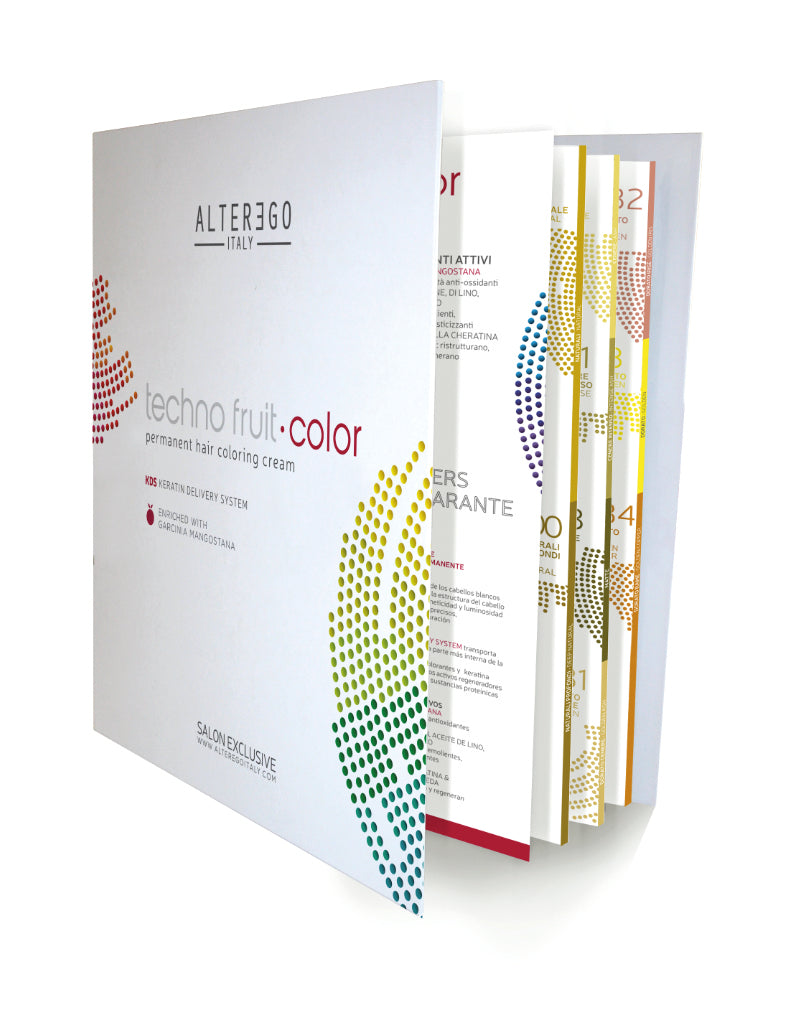 Carte de couleurs Techno Fruit