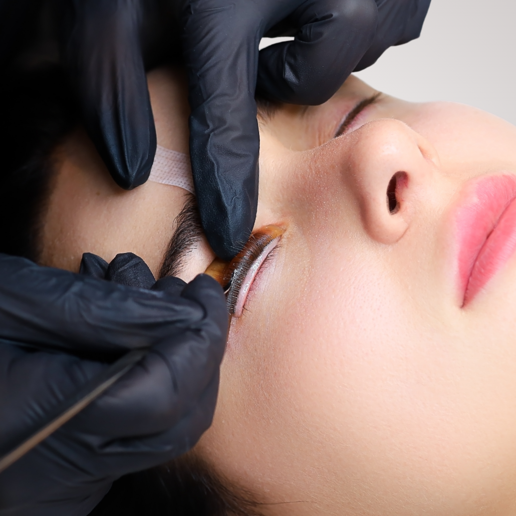 Korean Lash Lift Technik