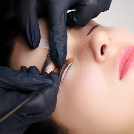 Korean Lash Lift Technik