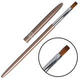 Gel Pinsel Flach
