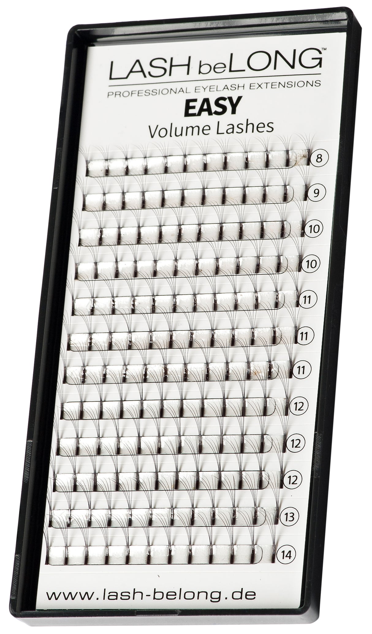 Easy Volume Lashes 4D - MIX-Box C-Curl