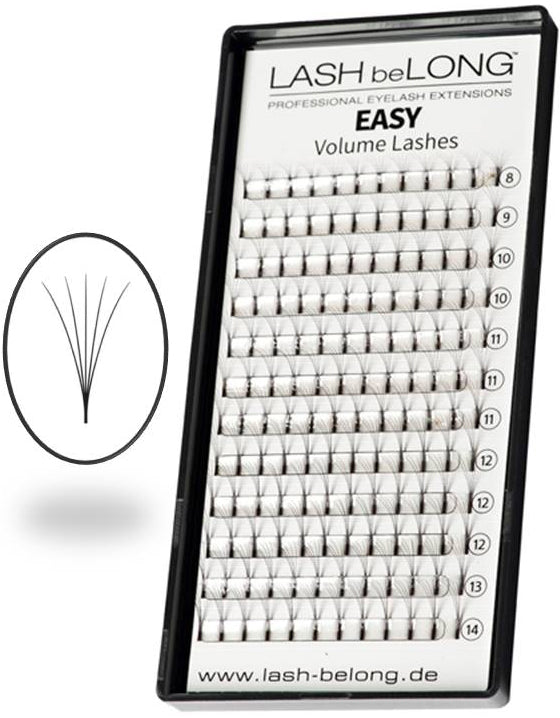 LASH beLONG Easy Volume Lashes 5D - MIX-Box C-Curl