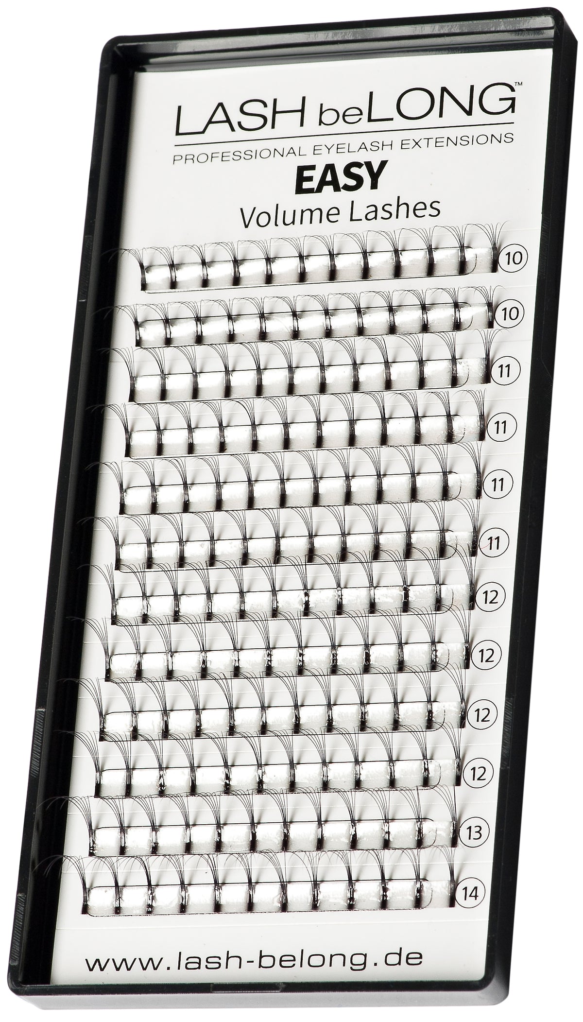 LASH beLONG Easy Volume Lashes 6D - MIX-Box D-Curl