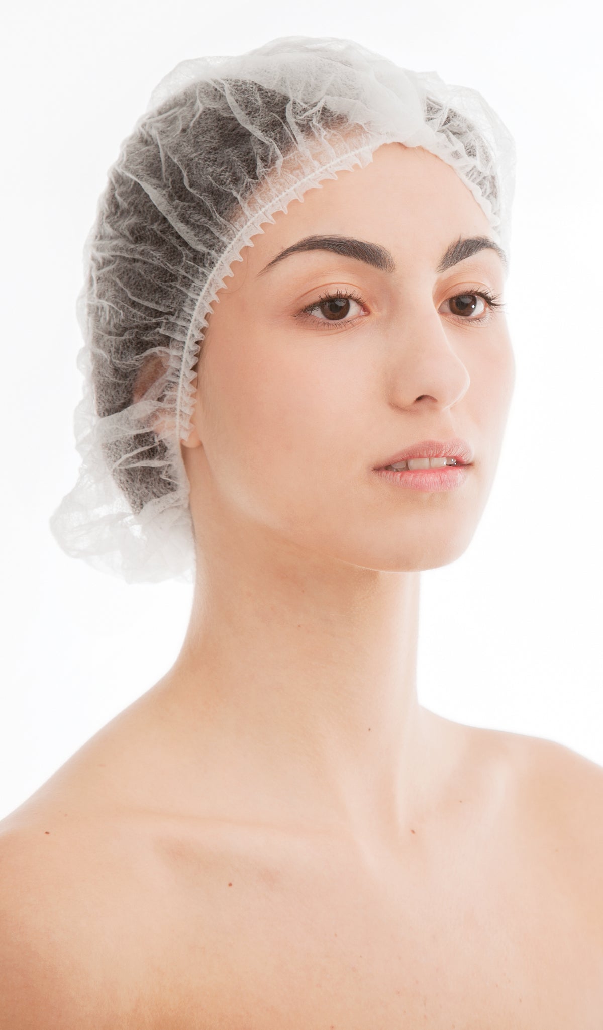 Disposable & Spa Haube aus gewebtem Vlies