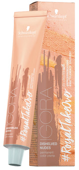 Schwarzkopf Igora #RoyalTakeOver Dishelved Nudes